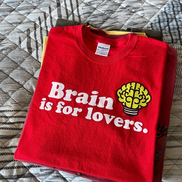 RARE Vintage 2008 NERD NIGO Brain is for Lovers tee - Picture 6 of 8